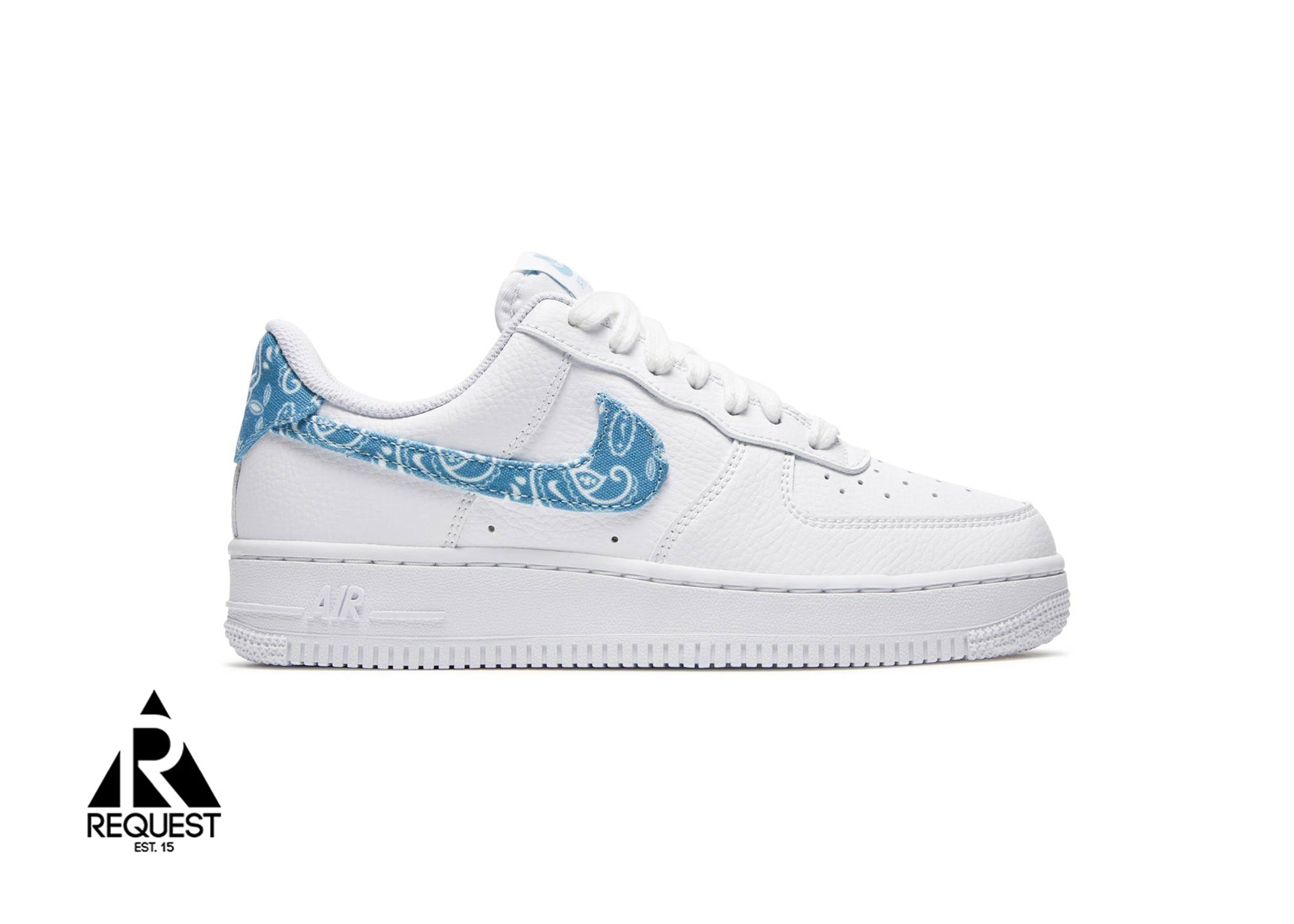 Nike Air Force 1 Low '07 Essential "White Worn Blue Paisley (W)"