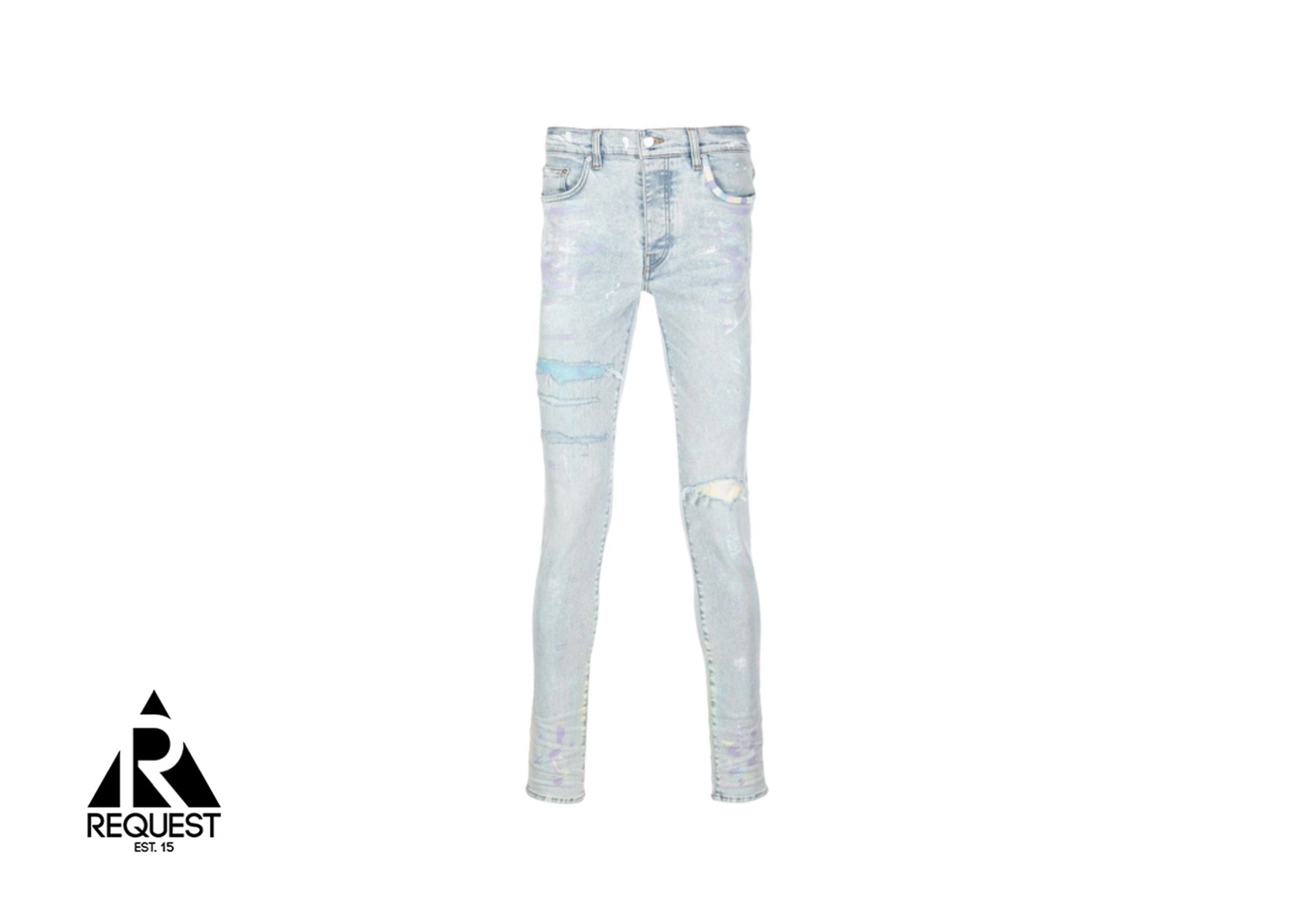 Amiri Pastel Painter Denim "Sky Indigo"