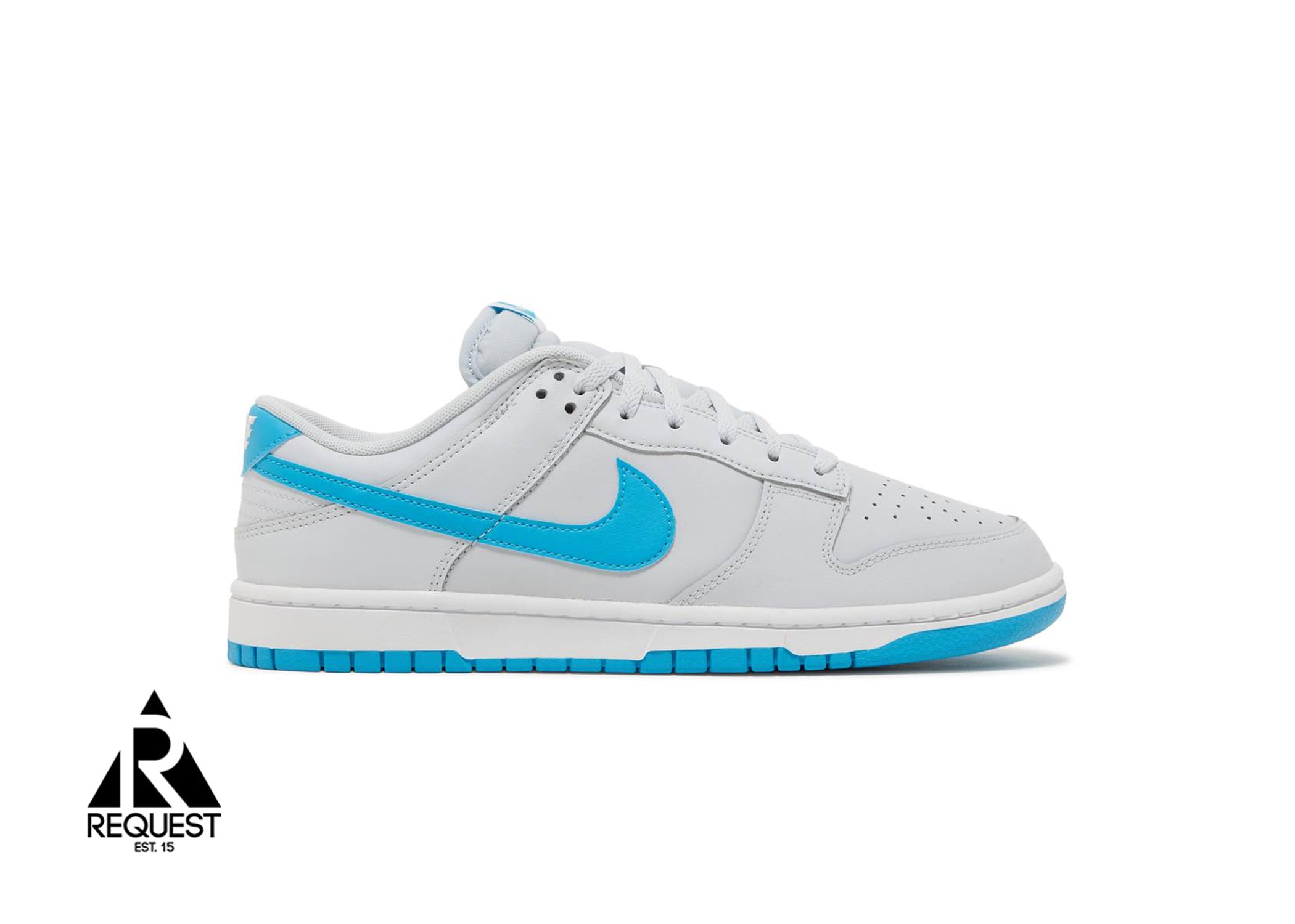 Nike Dunk Low Retro "Pure Platinum Blue Lightning"