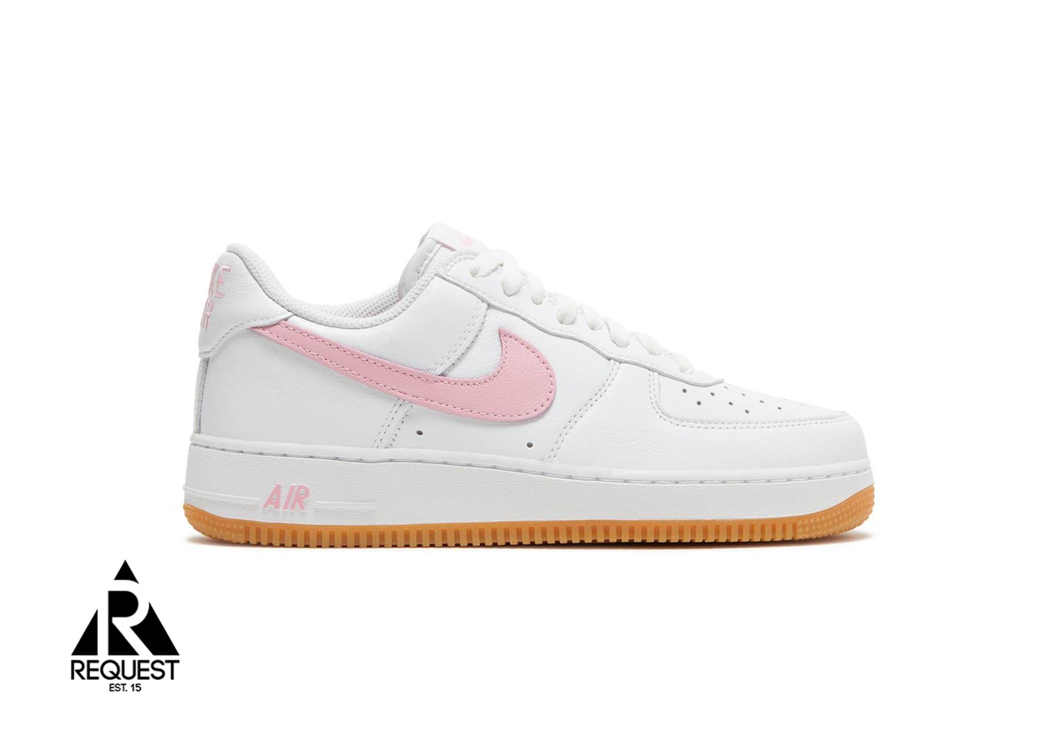 Nike Air Force 1 "White Pink Gum Bottom"