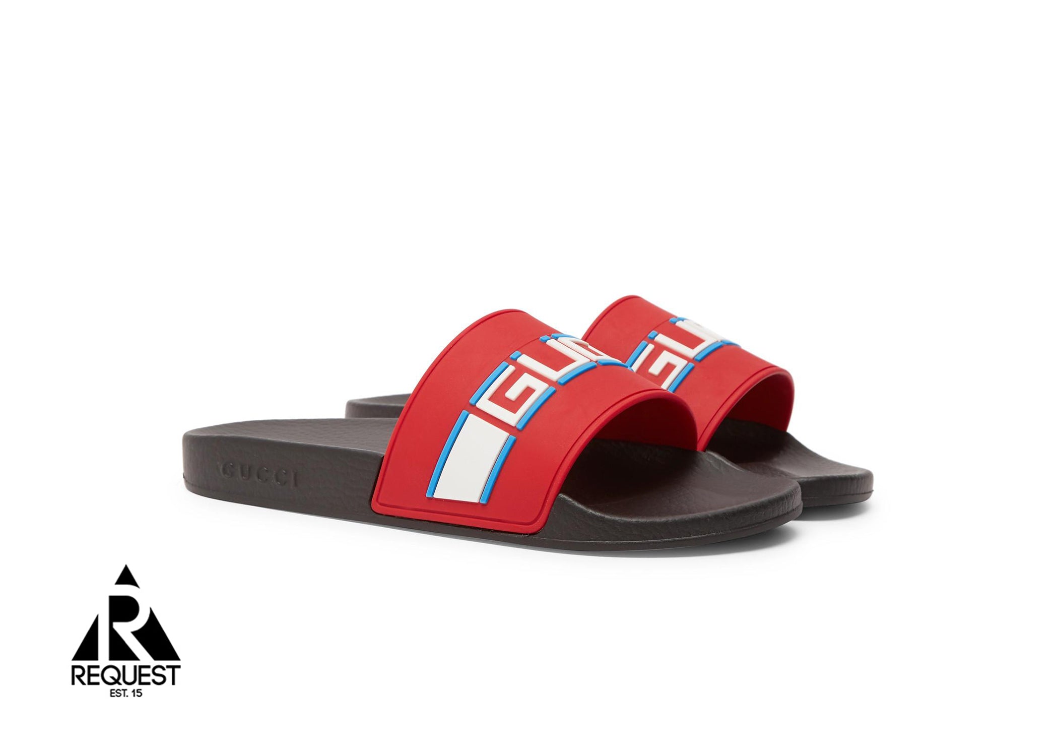 Gucci Pursuit Slide “Red Logo Stripe”