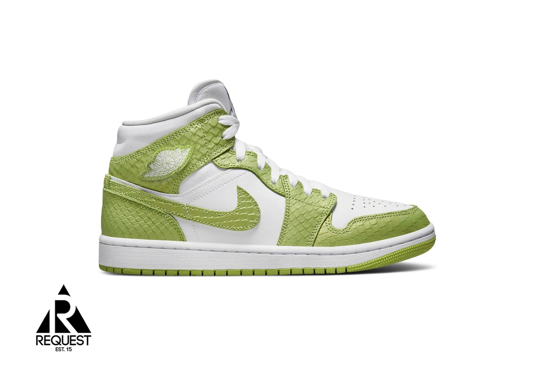 Jordan 1 Mid "Green Python" (W)