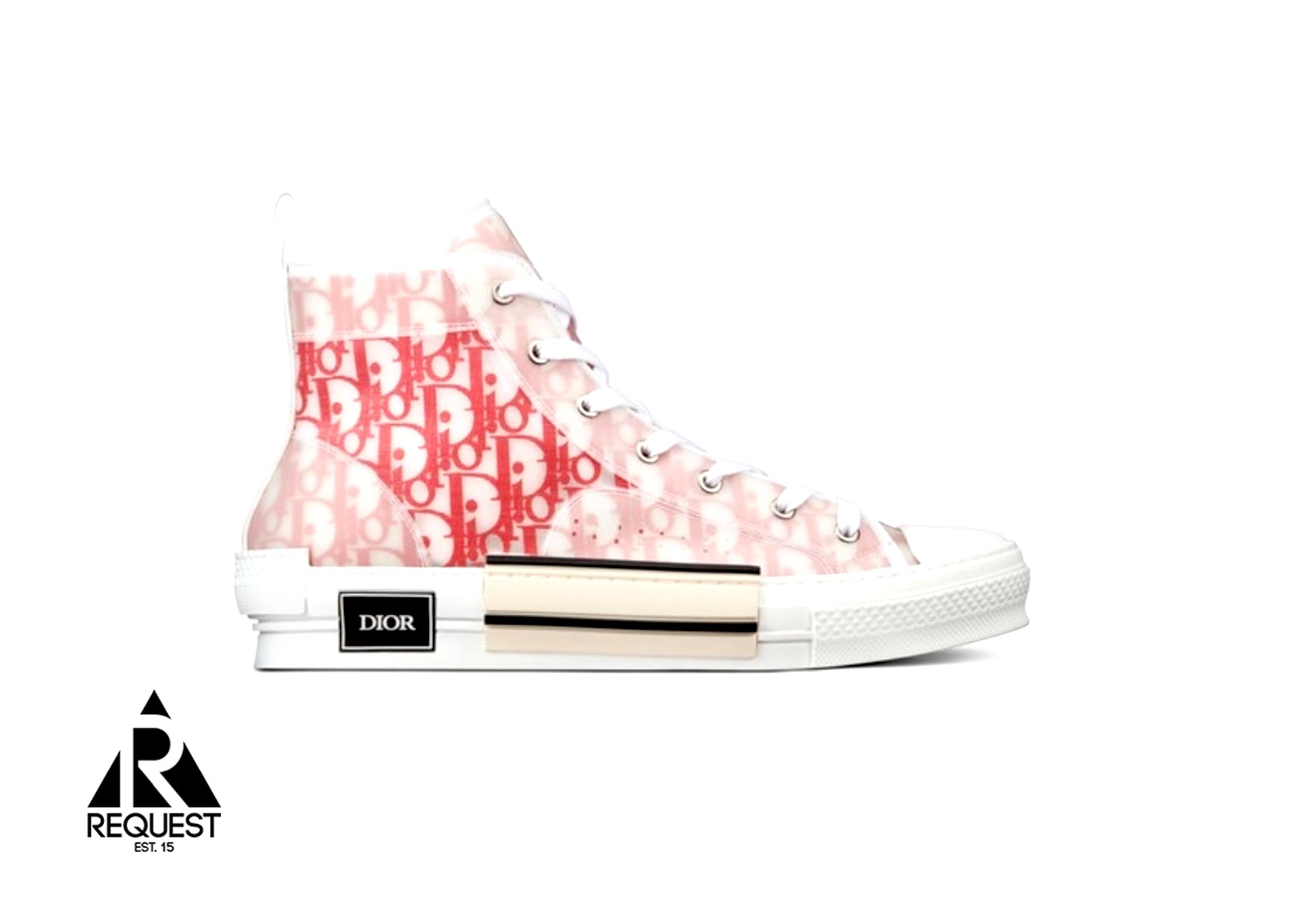 dior red high top