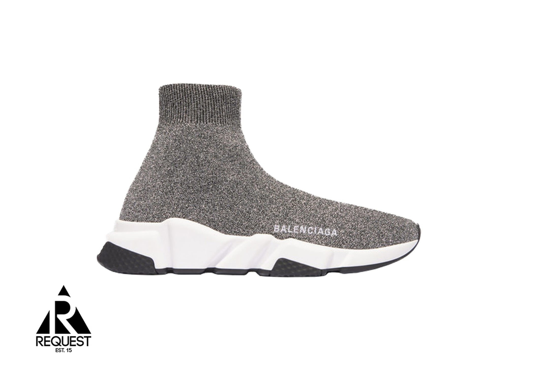 Balenciaga Speed Trainer “Silver Glitter Cristal (W)”