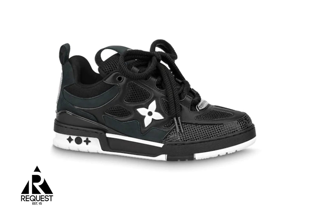 Louis Vuitton 1ABZ5B LV Skate Sneaker , Black, 8
