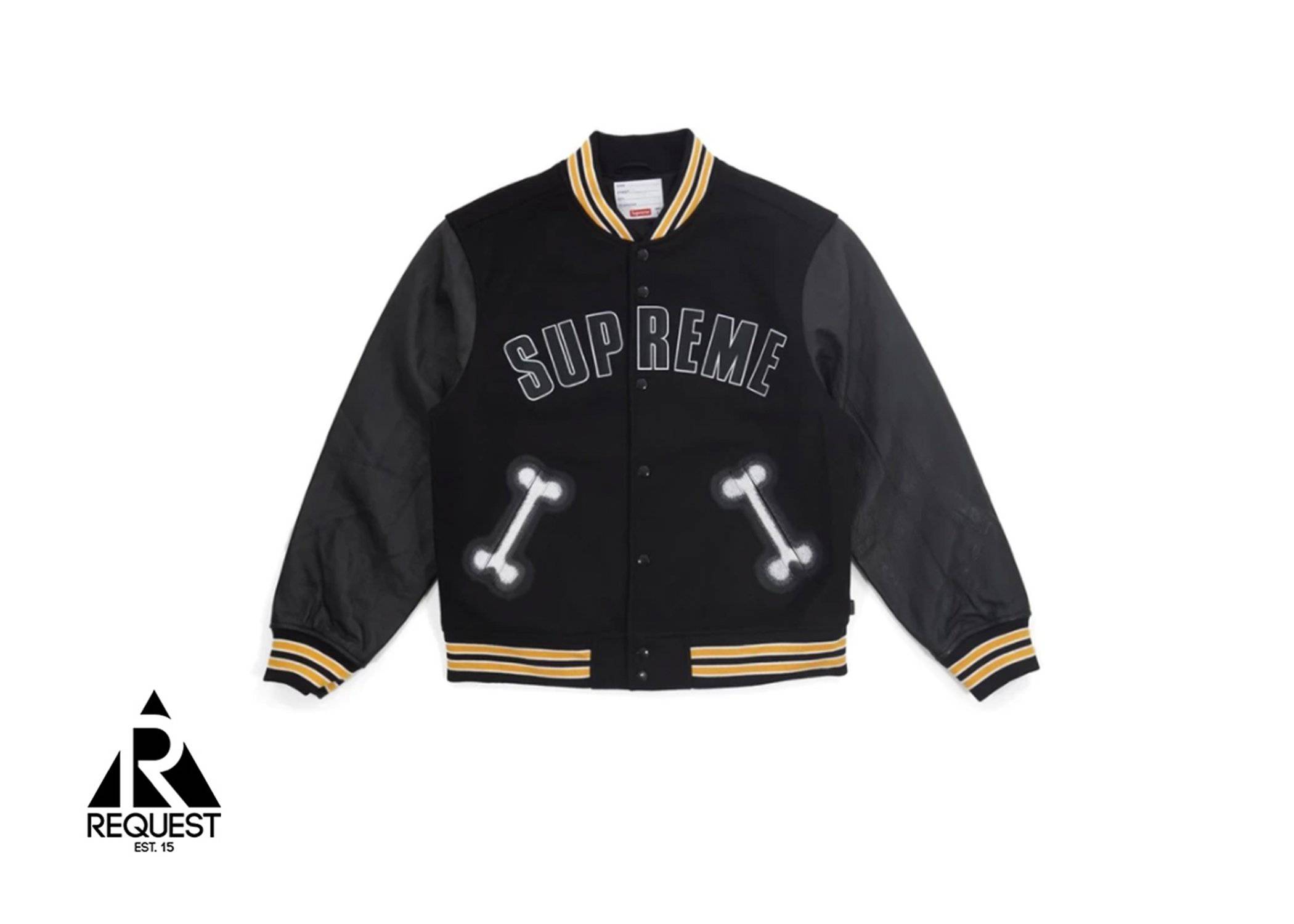 Supreme Varsity Jacket “Bone”