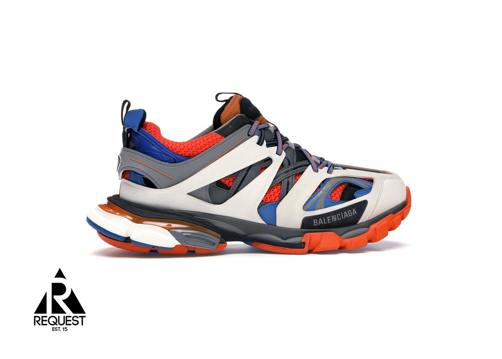 Balenciaga Track Sneaker "Blue Orange”