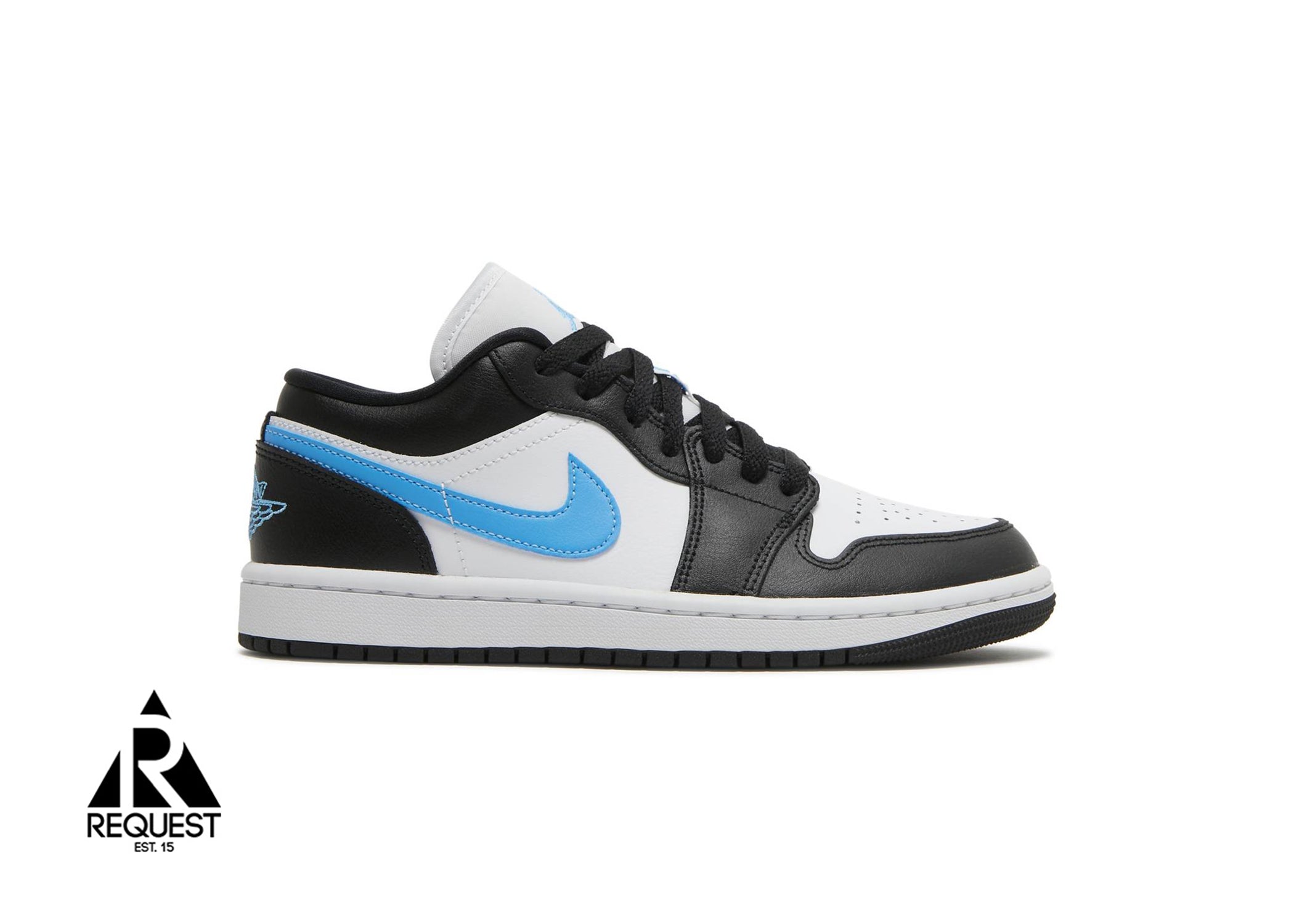 Air Jordan 1 Retro Low  “Black University Blue White (W)”