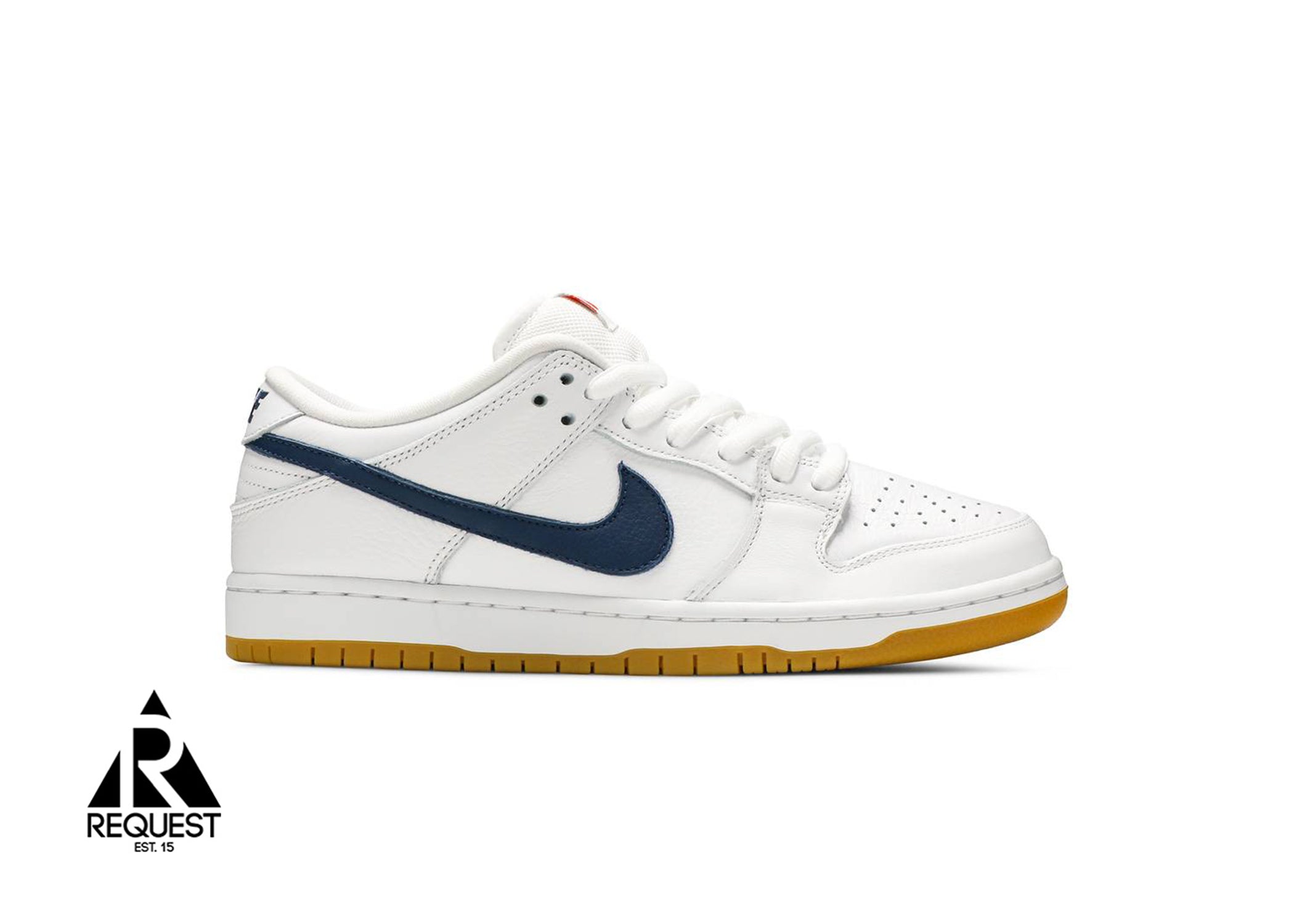 Nike SB Dunk Low “Orange Label White Navy”