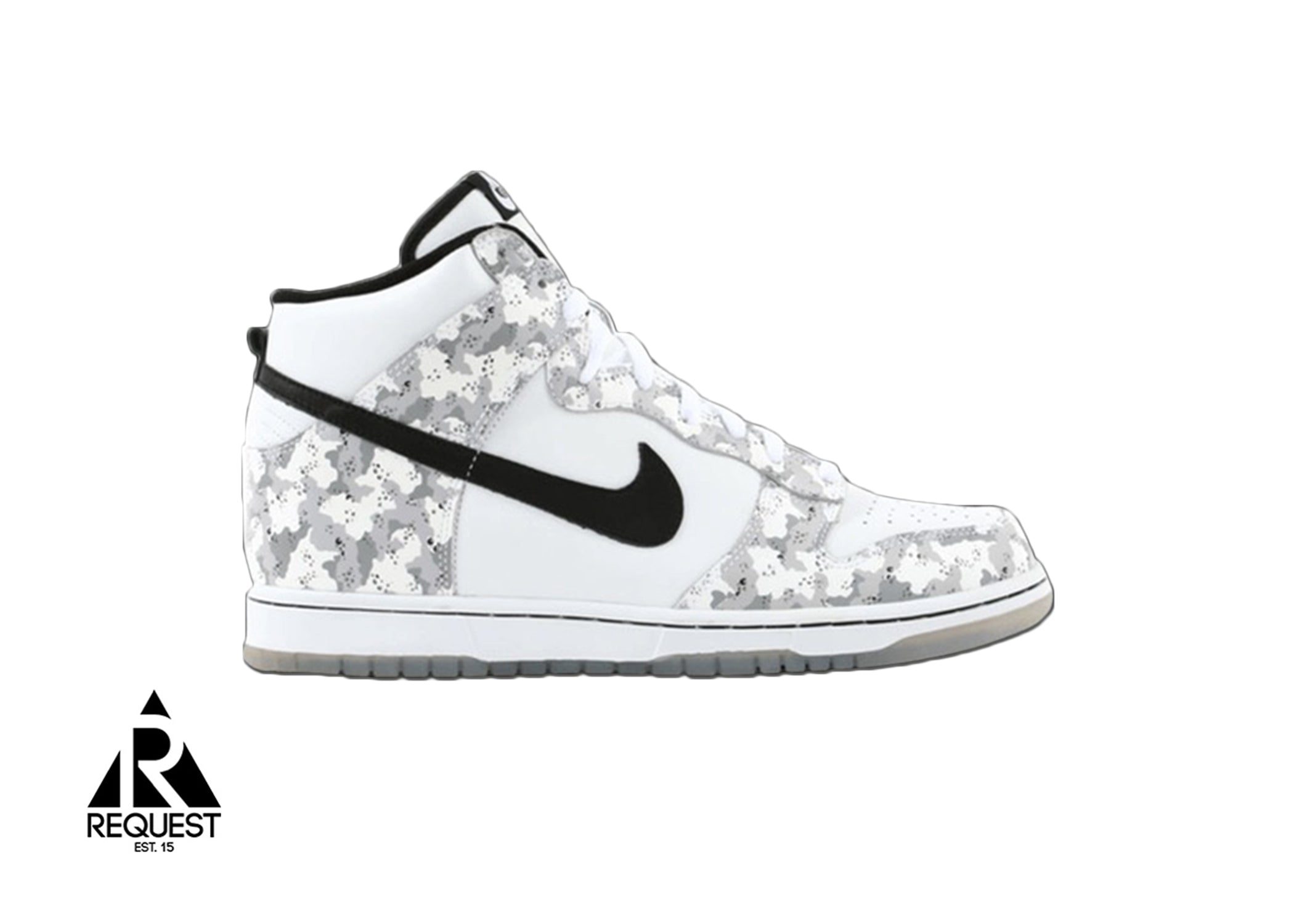 Nike Dunk High “White Snow Camo”