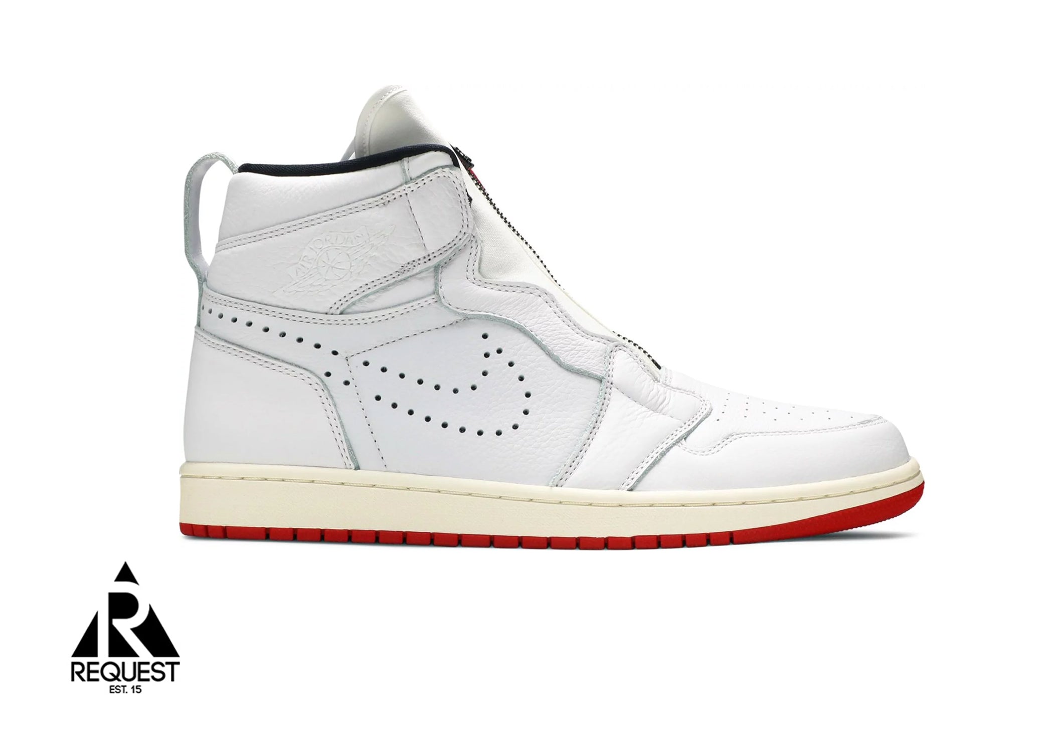 Jordan 1 Retro High Zip “White University Red”