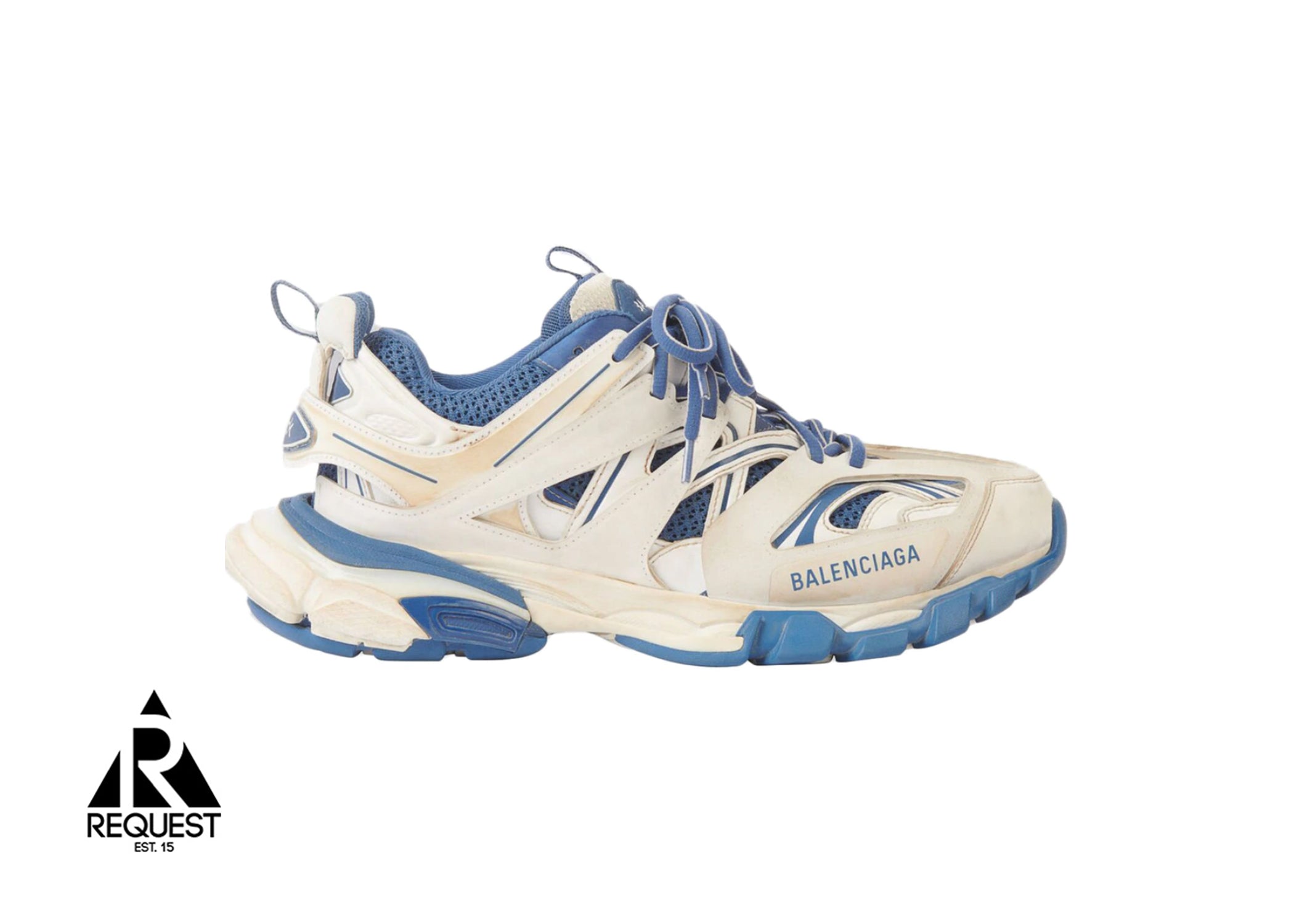 Balenciaga Track Worn Out “White Blue”