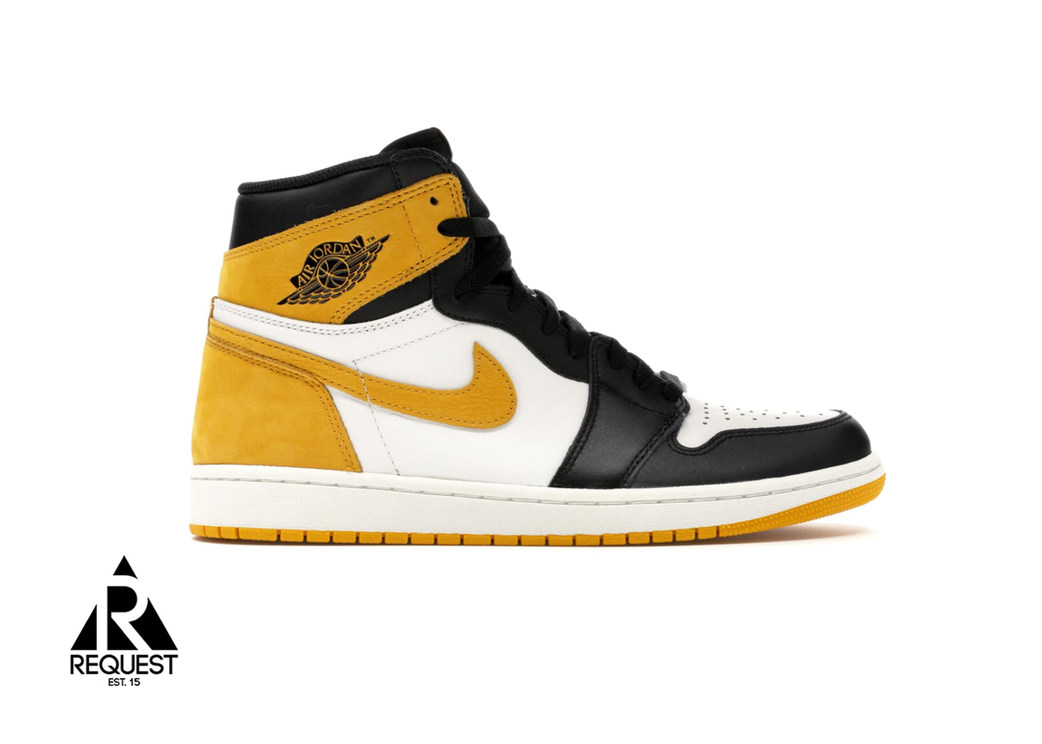 Air jordan 1 retro low yellow on sale